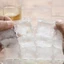 QEARY 50 Túi Đá Viên, Trong Suốt Có Phễu Làm Đá Túi, Di Động Tự Đóng Dấu Dùng Một Lần Khuôn Làm Đá Túi Tủ Đông