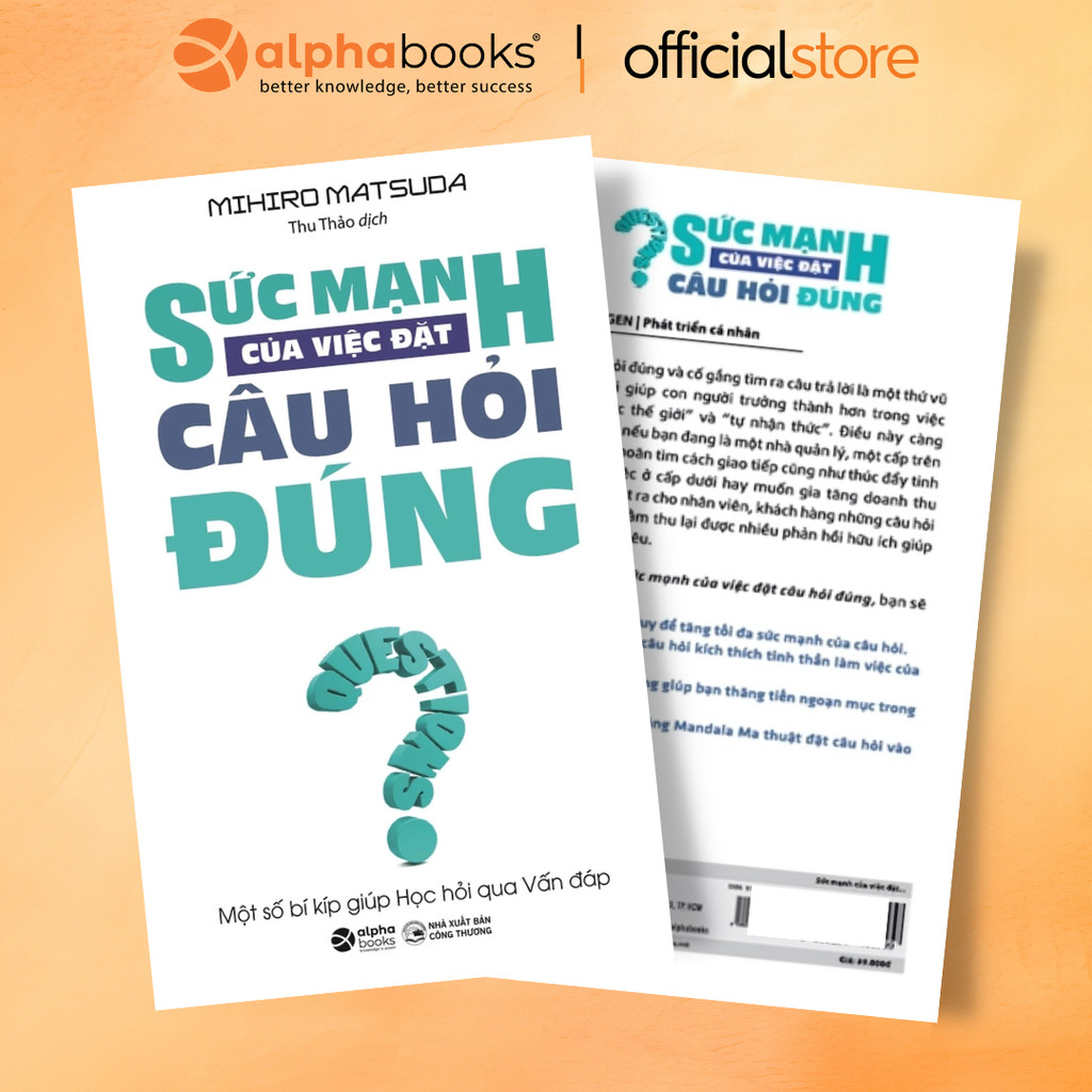 Sách - Sức Mạnh Của Việc Đặt Câu Hỏi Đúng 99K