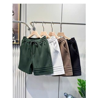 DICHUANGZHE Quần short nam Quần thể thao cotton rộng rãi đơn giản