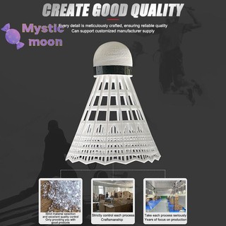 Xô cầu lông nhựa đầy màu sắc, quả nylon chống chơi [Mới]