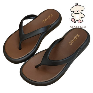 Xixitiao Dép Xỏ Ngón Kiểu Dáng Đơn Giản Dành Cho Nữ Với Phối Màu Nổi Bật Thích Hợp Cho Mùa Hè