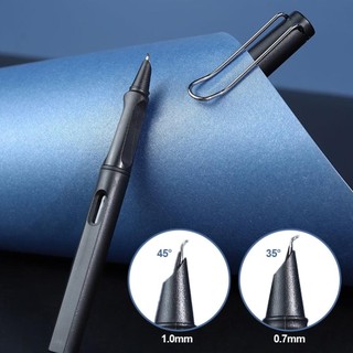 Lookshow 0.7 / 1.0mm Nghệ Sĩ Đường Cong Bút Nhọn Bút Cứng Nib Thư Pháp Bút Chữ Ký Bút Thực Hành Học Sinh Viết Bút Trường Văn Phòng Vật Dụng Văn Phòng Phẩm W7X3
