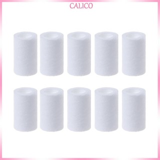 Calico 10 Chiếc Kiểm Tra Chất Lượng Thay Thế Lọc Nước Cotton Ổ Cắm Nước Lọc PP Cotton Hộp Lọc Để Loại Bỏ