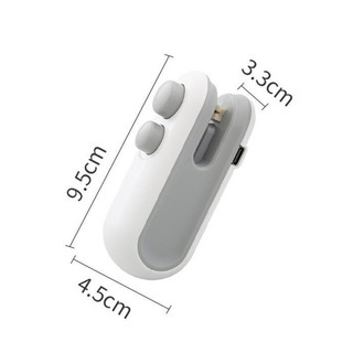 Máy hàn miệng túi nhựa mini, máy bịt kín chân không sử dụng tại nhà, sạc USB tiện dụng, dễ sử dụng