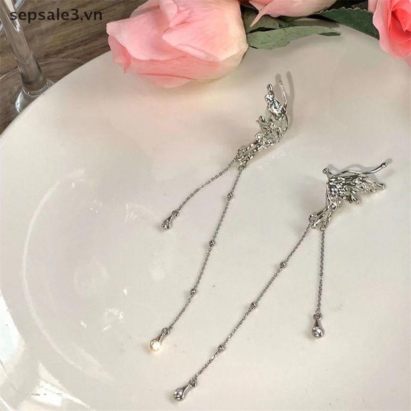 # sepsale # 1Pc / Cặp Kẹp Tai Thời Trang Tai Thiên Thần Kẹp Xương Tai Bông Tai Dành Cho Nữ Bông Tai Bé Gái Phụ Kiện Trang Sức.