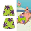 ST2 Hoạt Hình SpongeBob Patrick Ngôi Sao Rời Bộ Đồ Ngủ Quần Thường Ngày Cặp Đôi Đi Biển Kỳ Nghỉ Quần Đi Biển TS2