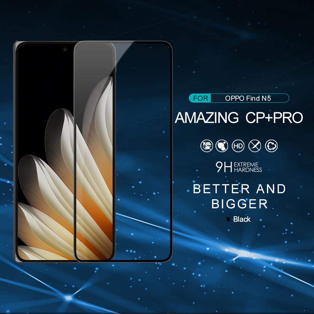 Ảnh Kính cường lực NILLKIN CP + Pro cho OPPO Find N5 9H Tấm bảo vệ màn hình chống cháy nổ 1