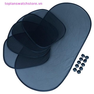 Toplanswatchstore 5 Cái / bộ Cửa Sổ Ô Tô Tấm Che Nắng Chống Tia UV Lưới Bóng Rèm Bảo Vệ VN