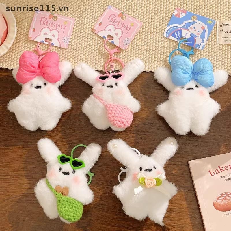 Ssvn Móc Khóa Thời Trang Trang Trang Trí Đáng Yêu Sang Trọng Nơ Động Vật Móc Khóa Dành Cho Nữ Bé Gái Túi Đa Năng Mặt Dây Chuyền Quyến Rũ Quà Tặng Sinh Nhật.