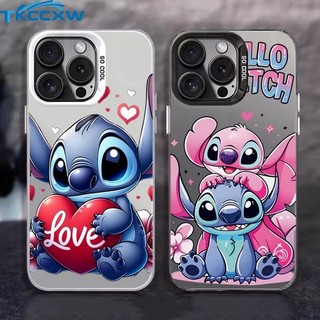 Phim Hoạt Hình Disney Dễ Thương Stitch Dành Cho Tecno CAMON 30S 30 POP9 Spark GO1 30C 10Pro 8c 9 6Go 10 10C 20 20C Matte Lens Bảo Vệ Mạ Vỏ Điện Thoại