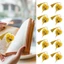 Dấu trang lá Bồ Đề TUYỆT VỜI, Mười hai cung hoàng đạo Handmade Lá Vein Bookmark, Thời trang Ý nghĩa tốt Mặt dây chuyền lá Quà tặng cho bạn bè