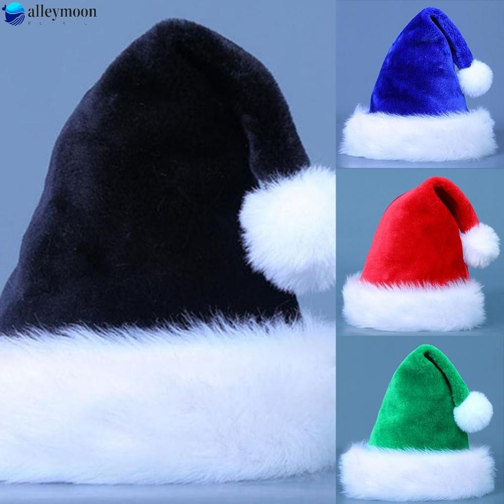 Mũ sang trọng tiệc Giáng sinh với thiết kế ông già Noel tuyệt vời để trang trí nội thất Xanh đỏ