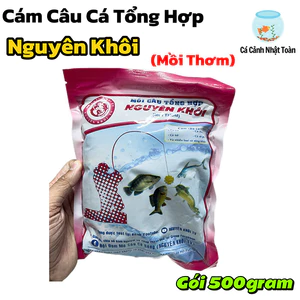 Cám Câu Cá Nguyên Khôi Thơm Siêu Nhạy (Gói 500gram) (Mẫu Mới)