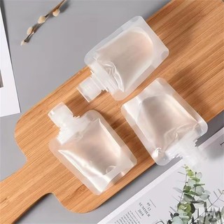 Túi nạp lại chống rò rỉ 30 / 50 / 100ml | Hộp đựng mỹ phẩm du lịch có thể tái sử dụng cho dầu gội / dưỡng da, Chất liệu thân thiện với môi trường, 3 kích cỡ