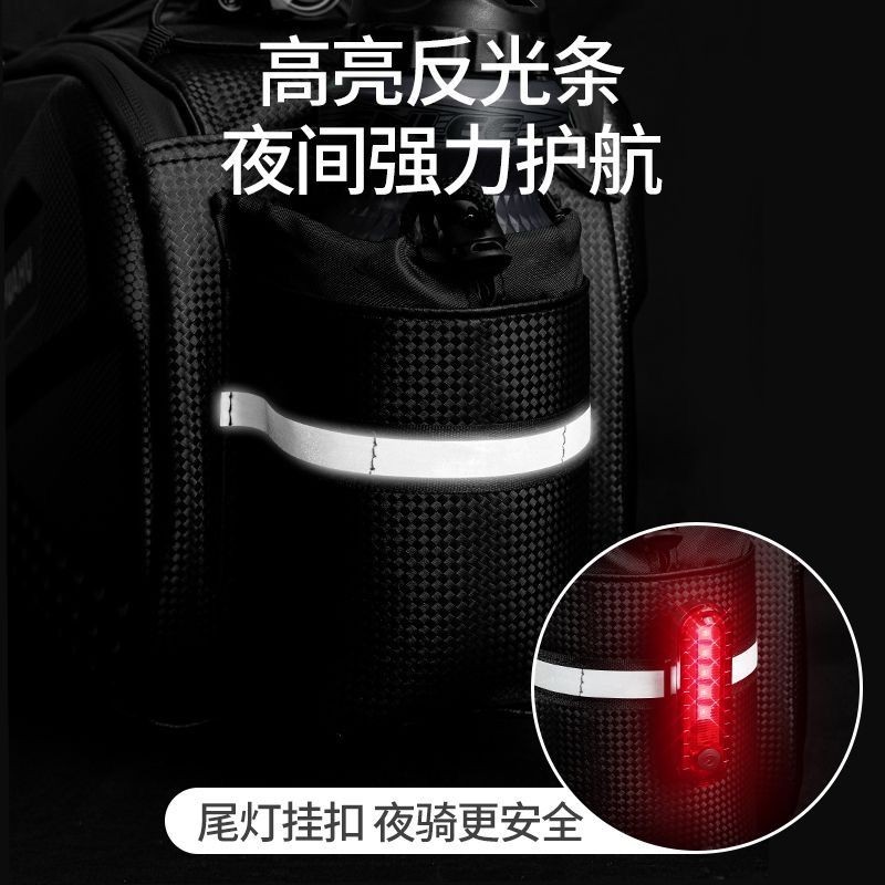 Túi xe đạp leo núi chống thấm nước, vỏ cứng, gắn yên/khung/đuôi, phụ kiện đi xe đạp