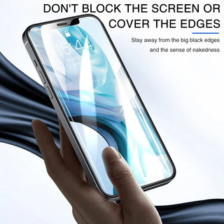 4 9D Full Cover Kính Cường Lực Cho iPhone 16 11 12 13 14 15 Pro MAX 16 15 Plus Bảo Vệ Màn Hình Cho iPhone 13 Mini XR XS MAX