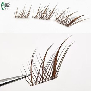 Dây mỏng & Lông mi đen mềm mại Phần mở rộng lông mi cụm lấp lánh dành cho người mới bắt đầu & người chuyên nghiệp Thân thiện