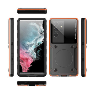 ốp ip 17 promax lưng s25 fe chống nước IP68 Underwater Chống thấm 6.9 inche Universal Waterproof Phone Case Cover for iPhone 16 15 Pro Max Note 13 S24 Ultra etc All CellPhone for Swim/Diving/Snorkeling/Seafrog