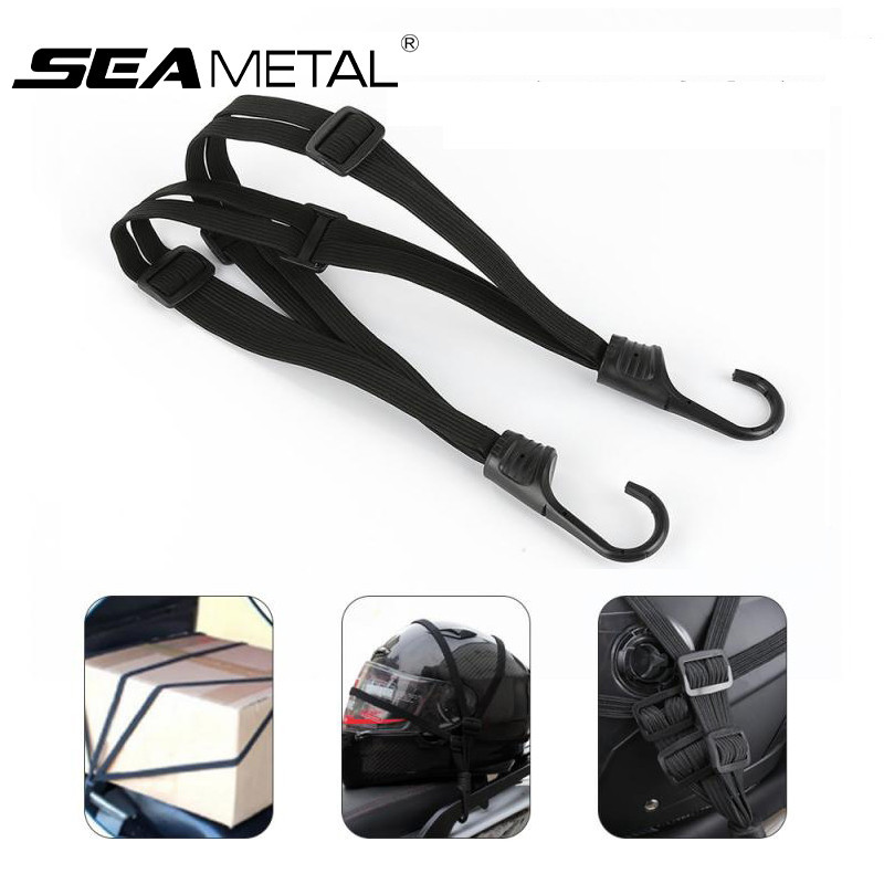 Dây thun xe máy SEAMETAl Mũ bảo hiểm xe máy Dây đeo cố định Điều chỉnh dây cố định 60cm / 90cm