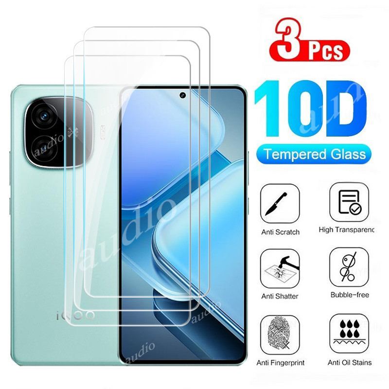 3 Chiếc Kính Cường Lực Bảo Vệ Màn Hình Cho IQOO z9 z9X 5G 2024 Trong Suốt Trong Suốt Bảo Vệ Mỏng Cho IQOO z9 z9X Z 9 X 9x iQOOZ9 iQOOZ9x 5G Vỏ Điện Thoại Phim