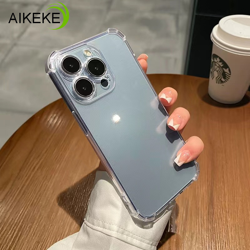Dành Cho OPPO A98 A79 A58 A78 5G A94 A78 A57 A77 A54 A53 A72 A38 A18 A58 4G A91 A83 A1 A71 A77S A52 A53S A31 A59 A17 Ốp Điện Thoại TPU Mềm Trong Suốt Có Túi Khí Ốp Lưng Chống Rơi