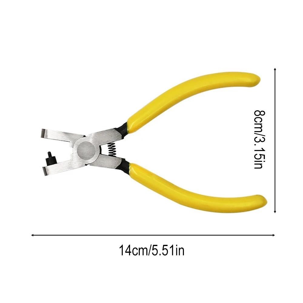 1PC Đa Năng Dây Đeo Đồng Hồ Dây Đai Lỗ Đấm Kìm Dụng Cụ Da Lỗ Đấm 2 Mm Tay Đấm Leathercraft Thiết Kế Mới Hộ Gia Đình Dây Đấm DIY Dụng Cụ
