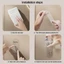 NOTE1 Dụng cụ sắp xếp bàn chải đánh răng, có cốc đựng bàn chải đánh răng hình thỏ, Kệ lưu trữ hữu ích Treo tường Dễ thương Nước súc miệng Giá đựng cốc Phụ kiện phòng tắm Tiện ích