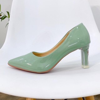Giày Cao gót 7cm  Búp bê Cao Gót Meka nhẹ nhàng, thanh lịch và lót mút êm chân - Kho Xưởng Bánh Bèo mã GotLy Nữ Shoes