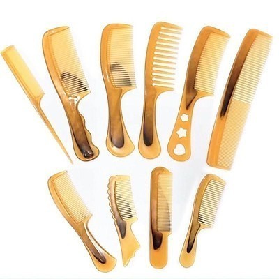 Bộ 10 lược cải tóc gỡ rối đủ size tiện lợi , lược chải tóc bằng nhưa răng mau [SHOPMH1]