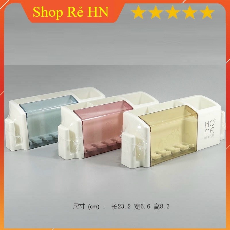 Kệ để Bàn Chải, Kem Đánh Răng Dán Tường - Siêu chắc chắn