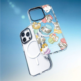 Casetify X Dòng Mifusand Trong Suốt Hút Từ Tính Trong Suốt Acrylic Cứng Mặt Sau TPU Edge Ốp Lưng Điện Thoại Ốp Lưng Tác Động Cho Apple IPhone 13 14 15 Pro Max Có Hộp