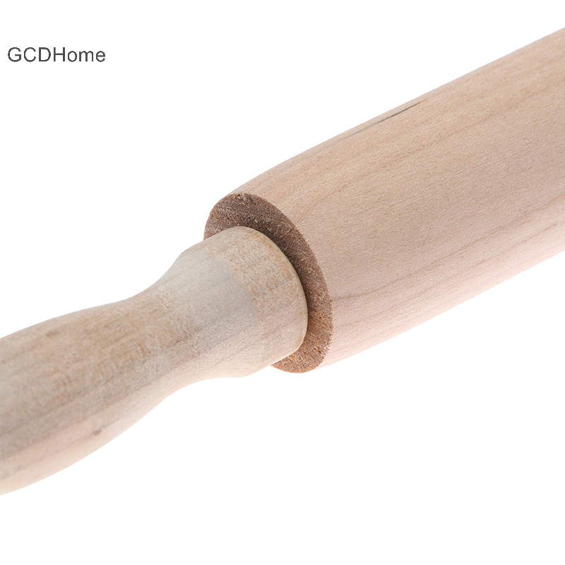 Gcdhome Cán Pin Gỗ Chắc Chắn Chống Bấm Dính Nướng Bột Dụng Cụ Nhà Bếp HOT
