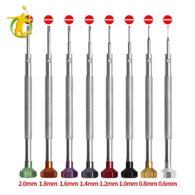 8 Chiếc Đồng Hồ Tua Vít Nhỏ Bộ Tua Vít 0.6-2.0 Flat