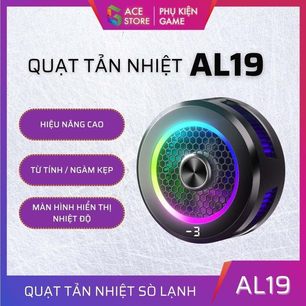 Quạt tản nhiệt điện thoại AL19