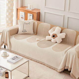AIMI Vải Nhung Khăn Trải Sofa Đồ Trang Trí Nhà Nội Thất Đồ Gia Dụng Bốn Mùa Chống Trượt Đa Chức Năng Phong Cách Bohemian Bọc Ghế Sofa