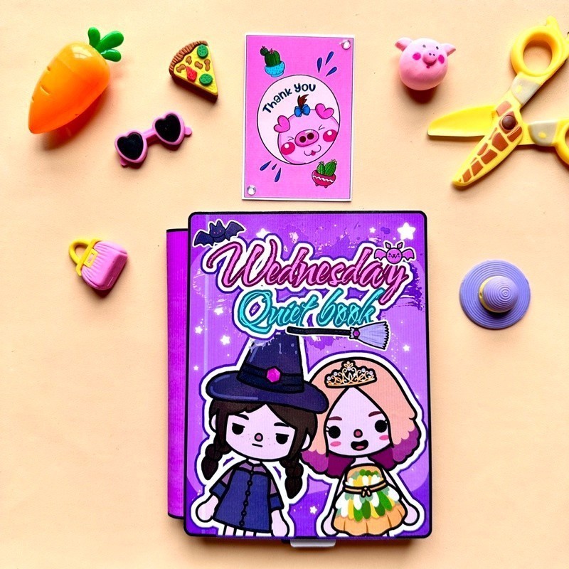 toca life world Book Toka vào thứ Tư và Phù Thủy ngôi nhà búp bê ngôi nhà búp bê giấy ngôi nhà giấy nhà của beauty.hol
