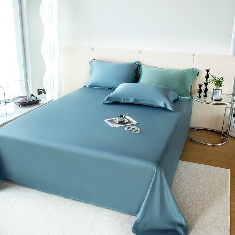 Bộ ga gối tencel lenzing 100s mát lạnh mềm mịn MemMinbedding Luxury đóng gói hộp gọn gàng sang trọng - (GG37)