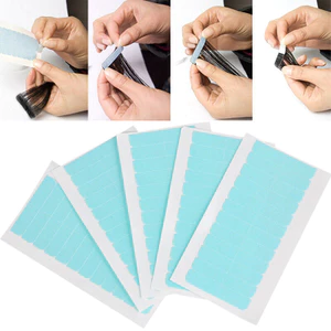 Băng dán tóc giả không đánh dấu, cố định hai mặt, độ dính cao