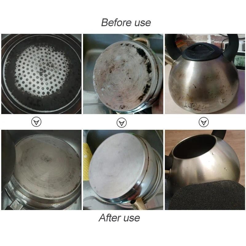 Bàn chải bọt biển nhà bếp ma thuật Bàn chải làm sạch bọt biển Melamine Bàn chải làm sạch nồi chảo Bàn chải khử nhiễm mạnh