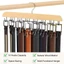Giá để đồ chống trượt GAVESTO, Giá treo đai móc gia dụng bằng gỗ 14 / 16 / 20, Giá treo thắt lưng tiết kiệm không gian đa chức năng