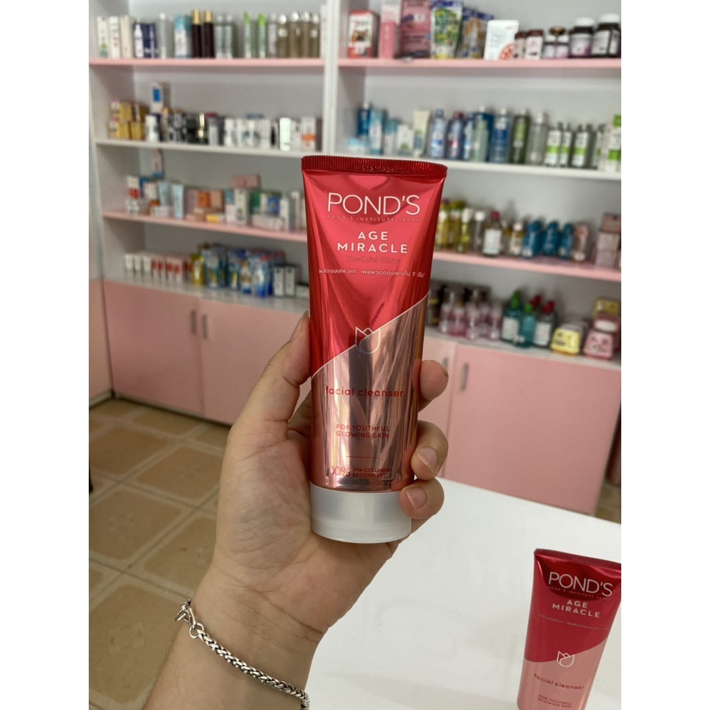[Chính hãng] [Ảnh thật] Sữa rửa mặt pon đỏ cao cấp Thái Lan 100ml