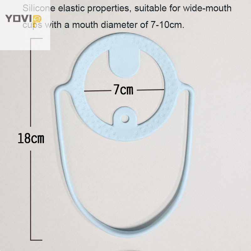 Yovip Di Động Đựng Đồ Uống Giá Đỡ Trà Silicon Dây Cốc Phụ Kiện Cốc Cà Phê Mang Theo Dây Đeo Chai Đựng Cốc Dây Buộc VN