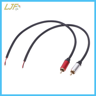 LJF Loa Dây Nam Cắm Jack Kết Nối Dây Trần Mở Đầu Cáp Đuôi Heo Cho Loa Khuếch Đại Âm Thanh Video AV Sửa Chữa VN