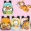 Ba Lô Garfield SQ11 Cho Học Sinh Dung Tích Lớn Thoáng Khí Nhẹ In Đa Năng Hoạt Hình Nữ Schoolba
