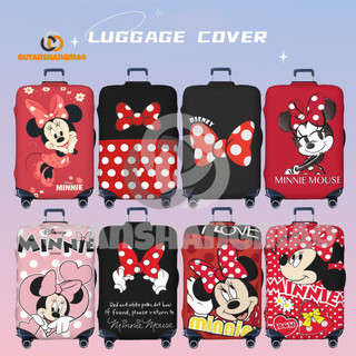 Disney Minnie Hành Lý Có Thể Giặt Được Vali Bảo Vệ Chống Trầy Xước Vali Phù Hợp Với 18-32 Inch