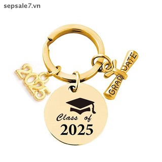[Toyfeb] Móc khóa tốt nghiệp khóa 2025 Quà tặng lấy cảm hứng từ trường đại học Quà lưu niệm tốt nghiệp trung học cơ sở dành cho học sinh cao cấp {vn}