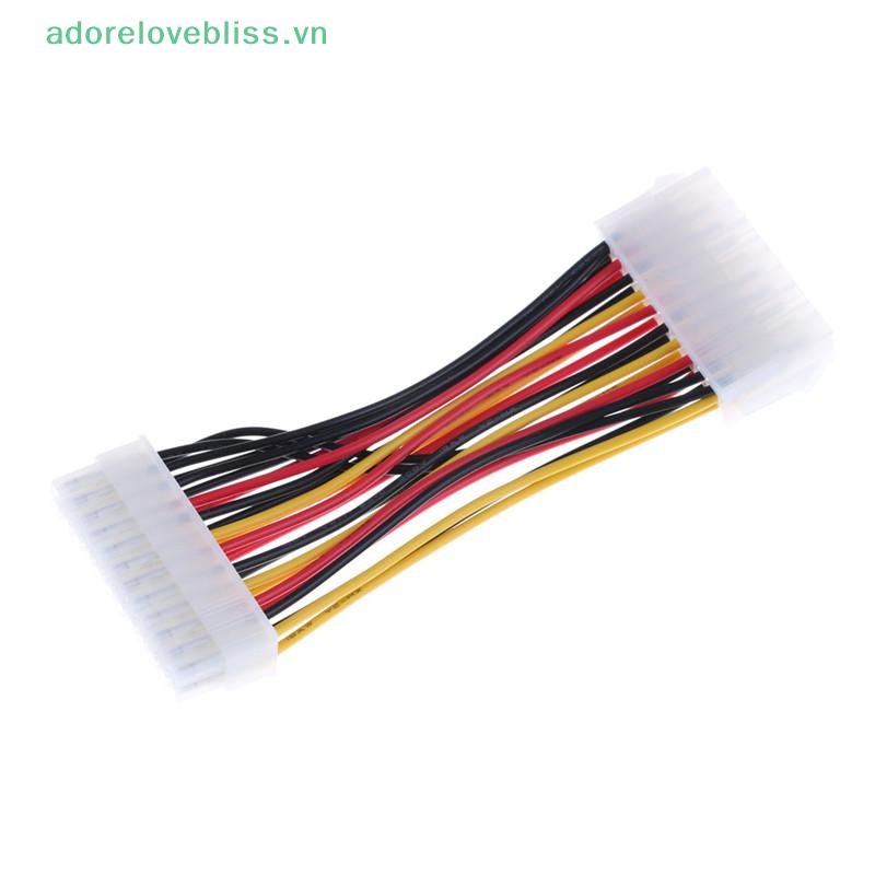 THÊM Cáp chuyển đổi đầu nối 20 chân sang 24 chân 14cm cho ATX PSU sang BSS