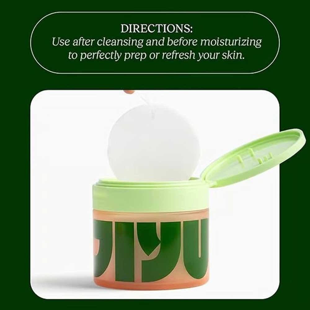 100Pcs Jiyu Skincare Anti-Aging Dark Spot & Wrinkle Minimizing Toner Pads Skin Care Accessorie