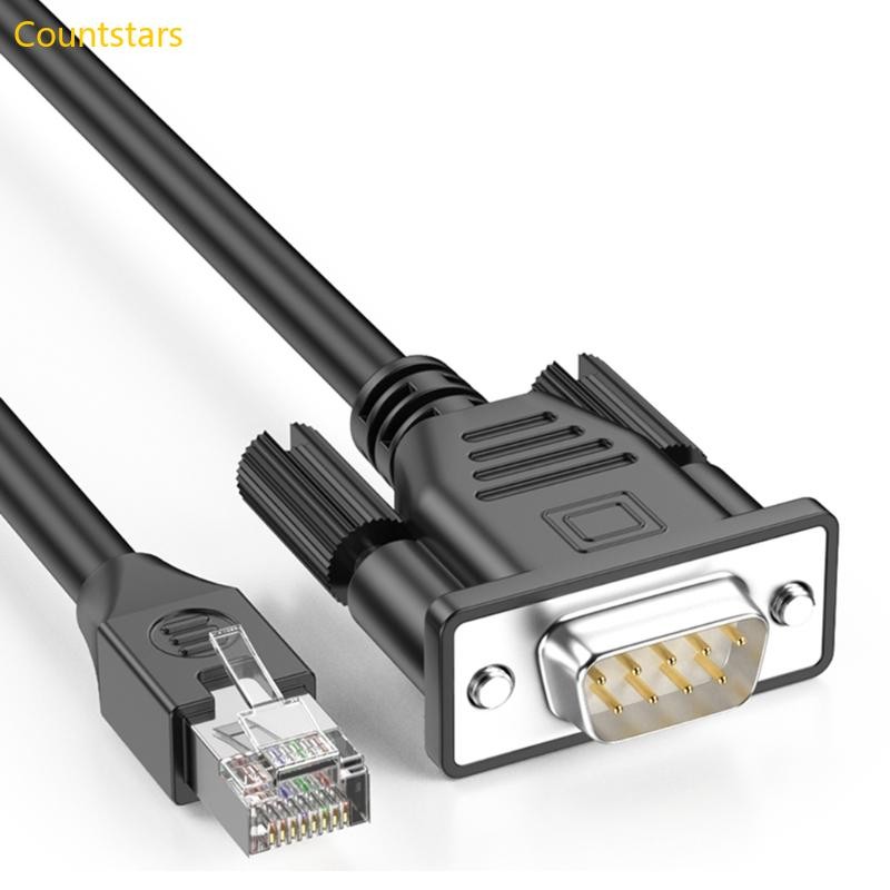 Cáp kết nối thiết bị mạng COU RJ45 sang DB9 RS232 Cổng nối tiếp Cổng ...