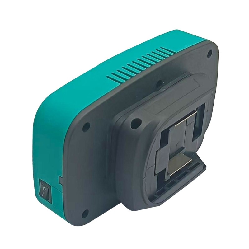 Bộ chuyển đổi nguồn biến tần thông minh USB và Type C GORD 100W 18V-21V sang 220V với màn hình Vôn kế